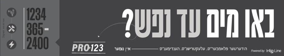 Pro 123 × Infoline — Luach Hatzibur Campaign: 4 of 7